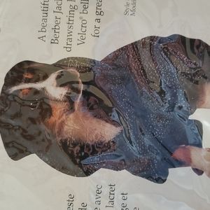 Brand New Dog winter jacket Sherpa berber